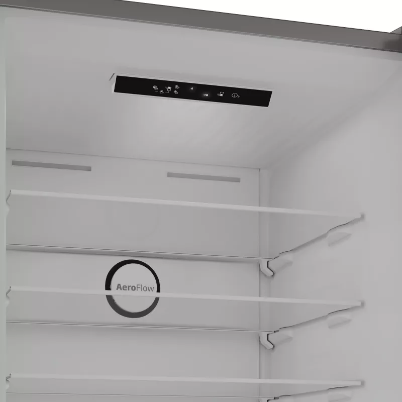 Beko B3RCNE564HXB Kühl-Gefrierkombination Freistehend 490 L Silber