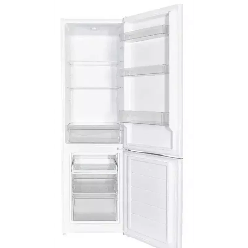 TCL RF260BWE0 Freistehender Kühl-Gefrierschrank, 260 L, Energieklasse E, Weiß