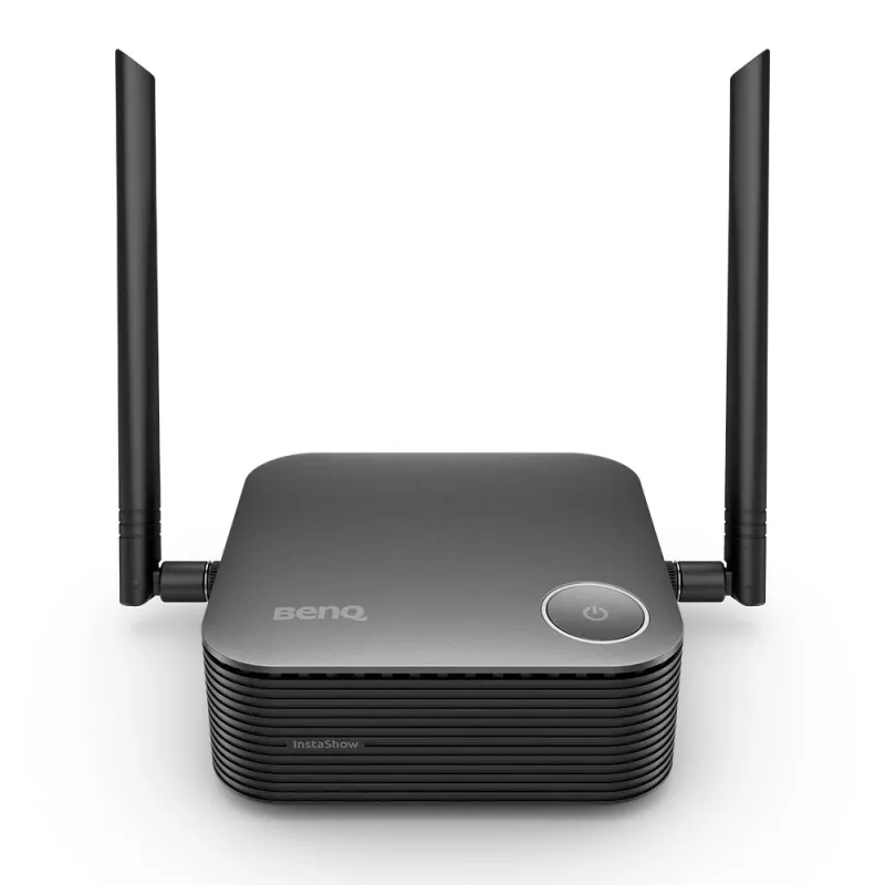 Drahtloses Präsentationssystem BenQ InstaShow VS25 HDMI Desktop, Wi‑Fi 6, bis zu 2400 Mbps, externe Antenne, Schwarz