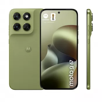 Smartphone Motorola moto g67 6,8 Zoll (17,3 cm) 5G, MediaTek Dimensity 6300 2,4 GHz, 4 GB RAM, 128 GB, 5200 mAh, Hybrid Dual SIM, Grün