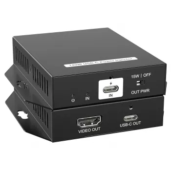 Vivolink VLUSBCPOWER-H USB-C-Stromeinspeiser mit HDMI