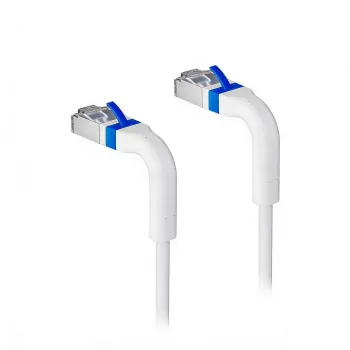 Netzwerkkabel Lanview LV-6AFTP-FLEX-ANG-0025W-S — geschirmtes FTP, abgewinkelter Stecker, 0,25 m