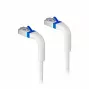 Netzwerkkabel Lanview LV-6AFTP-FLEX-ANG-015W-S — abgewinkelter Stecker, Cat6a F/FTP, 1,5 m, weiß