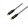 USB-C-auf-USB-C-Kabel EQUIP 1,0 m — USB 3.2 Gen 2x2, 20 Gbit/s, PD 240 W, 4K/60 Hz, Schwarz