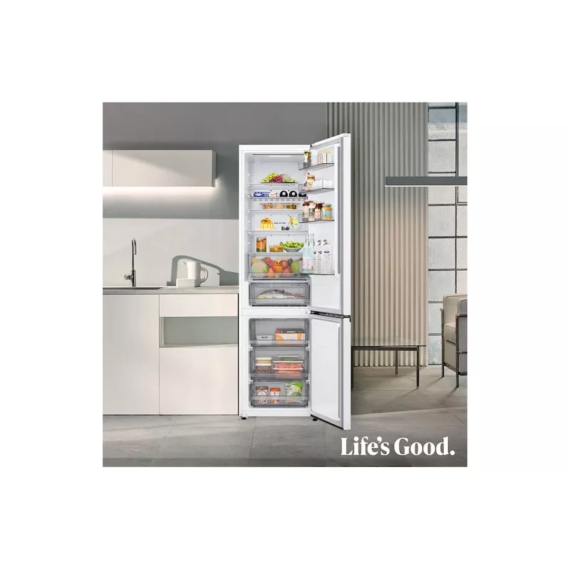 LG GBBS322CSW Kühl-/Gefrierkombination Standgerät 375 L Weiß