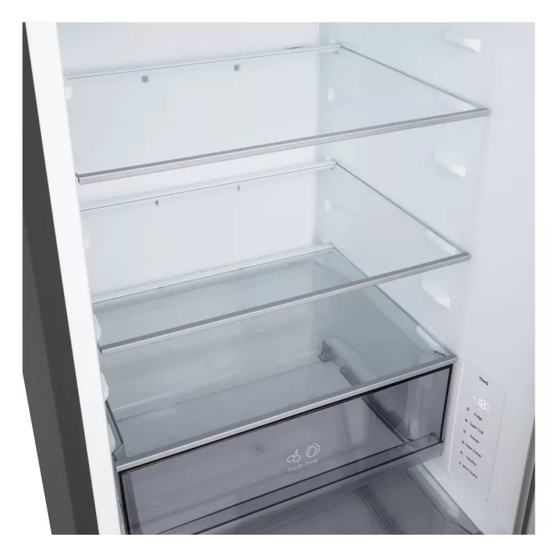 LG GBBSJ10EEP Kühl-Gefrierkombination Freistehend 333 L Schwarz