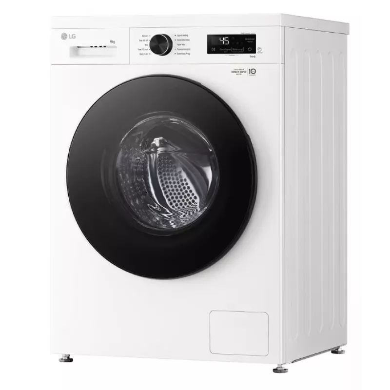 Frontlader-Waschmaschine LG F4X1009NWB — 9 kg, 1310 U/min, Klasse A, weiß