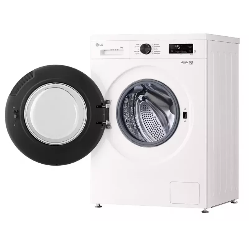 Frontlader-Waschmaschine LG F4X1009NWB — 9 kg, 1310 U/min, Klasse A, weiß