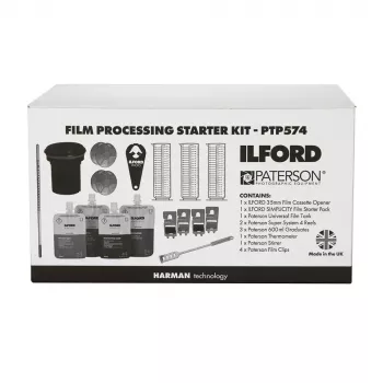 Ilford Film-Starterset mit Paterson Tank (PTP574)