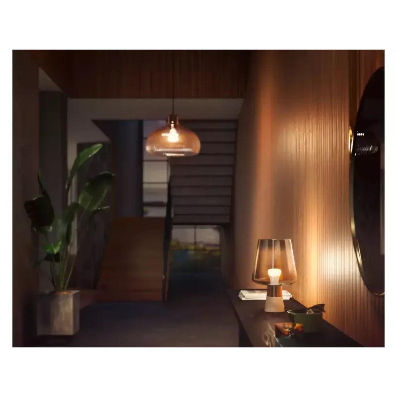 Philips Hue W 810 A60 2P EU | E27 | 7 W | Warmweißes bis tageslichtweißes Licht | Bluetooth, Zigbee
