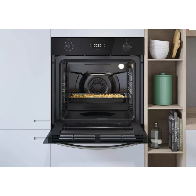 Candy Idea F IDCP N625 L 65L Einbau-Elektrobackofen Schwarz