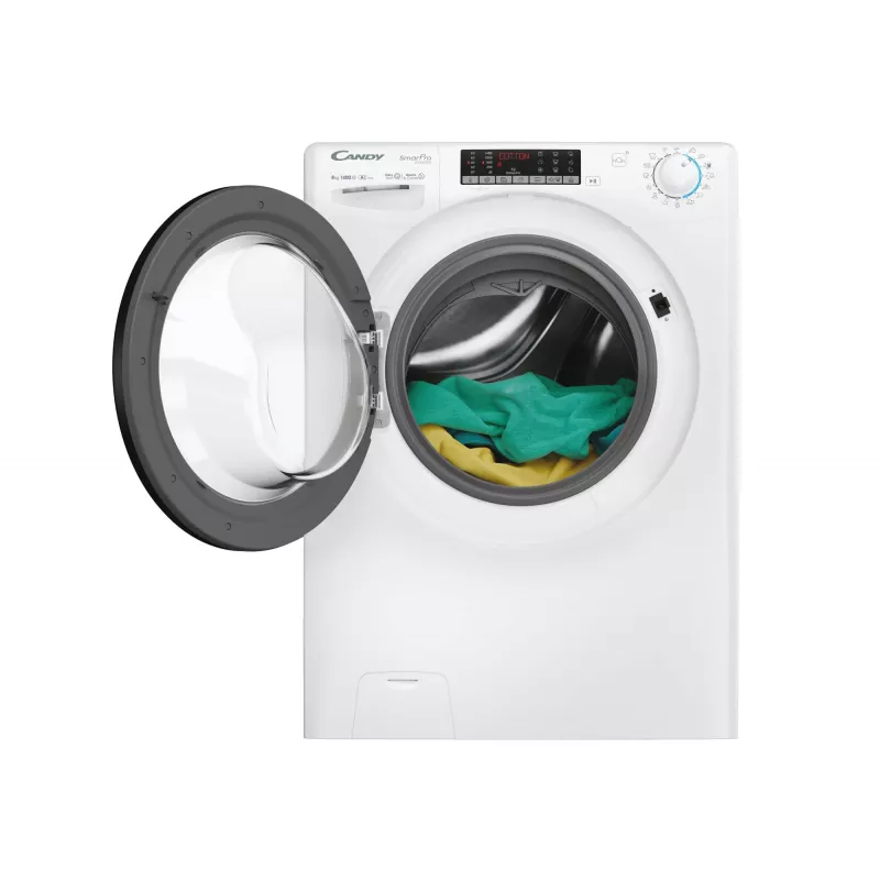 Candy Smart Pro Inverter CSO486TWMB6/1-S Waschmaschine Frontlader 8 kg 1400 U/min Weiß