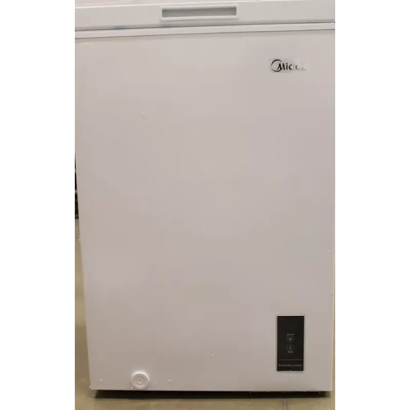 Gefriertruhe Midea MDRC152FEE01 — 99 L netto, Höhe 85 cm, Energieeffizienzklasse E, Weiß
