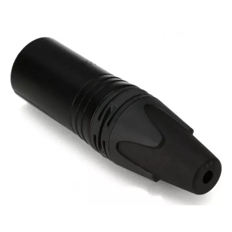 Equip 147930 Kabelstecker 3-polig, Stecker, schwarz