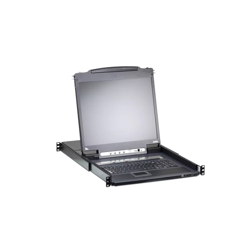 ATEN CL5708IN-ATA-2XK06ITG Rack-Konsole 48,3 cm (19 Zoll) Schwarz 1U