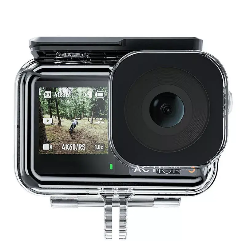 Telesin wasserdichtes Gehäuse für DJI Action 3 – Schutzgehäuse für Action3 Kamera