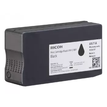 Ricoh 408517 Tintenpatrone für IJM C180F, Schwarz
