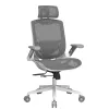 Universal-Gamingstuhl Cougar CGR-SPO-WHW — weiße Sitzfläche und Rückenlehne, max. Belastung 120 kg, Höhe 1170–1310 mm, Breite 680 mm