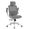 Universal-Gamingstuhl Cougar CGR-SPO-WHW — weiße Sitzfläche und Rückenlehne, max. Belastung 120 kg, Höhe 1170–1310 mm, Breite 680 mm