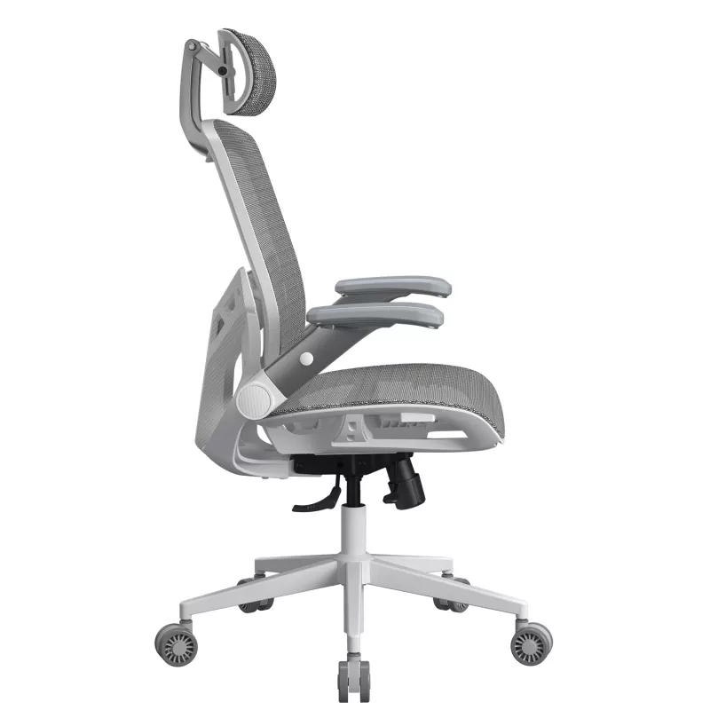 Universal-Gamingstuhl Cougar CGR-SPO-WHW — weiße Sitzfläche und Rückenlehne, max. Belastung 120 kg, Höhe 1170–1310 mm, Breite 680 mm