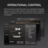 All-in-One-CPU-Flüssigkeitskühler Cougar Poseidon Vistek Pro 240, ARGB, 120-mm-Lüfter, weiß