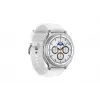 Samsung Galaxy Watch8 Classic 3,3 cm (1,3 Zoll) AMOLED 46 mm Digital 438 x 438 Pixel Touchscreen Silber Wi-Fi GPS (Satellit)