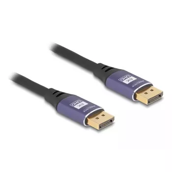 DeLOCK DisplayPort-Kabel 8K 60 Hz 5 m lila Metall