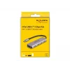 DeLOCK USB Hub 5 Gbps 4 Port USB Typ-C Grau Metall