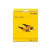HDMI-Kabel DeLOCK 86987 3m HDMI Typ A Standard Schwarz Gelb