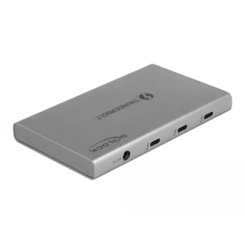 DeLOCK Thunderbolt 4 Hub 3 Port USB 10 Gbps Typ-A 8K