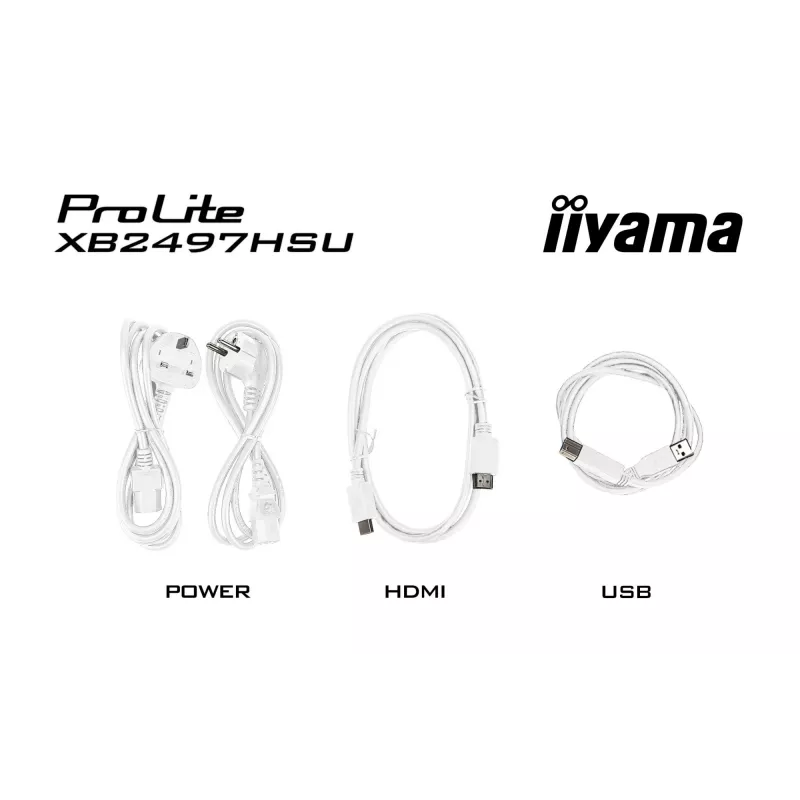 iiyama ProLite XB2497HSU-W1 Computermonitor 60,5 cm (23,8 Zoll) 1920 x 1080 Pixel Full HD LED Weiß