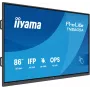 iiyama TN8605A-B1AG Signage Display Interaktives Flachbildschirm 2,17 m (85,6 Zoll) 500 cd/m² 4K Ultra HD Schwarz Touchscreen