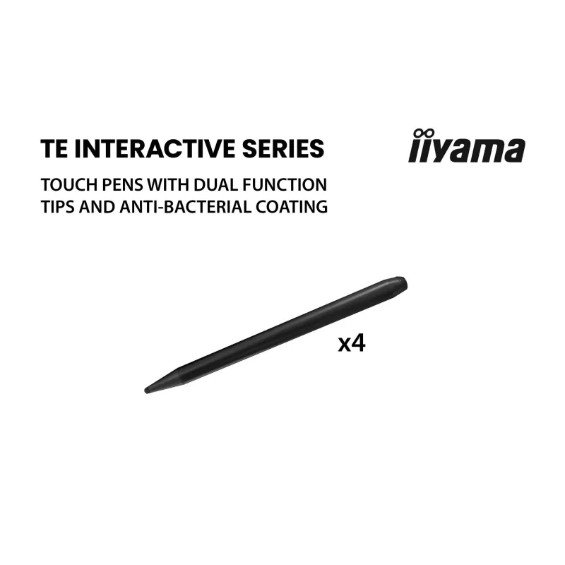 Interaktives Flachdisplay IIYAMA TE7513A-B2AG 75 Zoll 4K UHD Touchscreen, 500 cd/m², Wi‑Fi, Android, 24/7