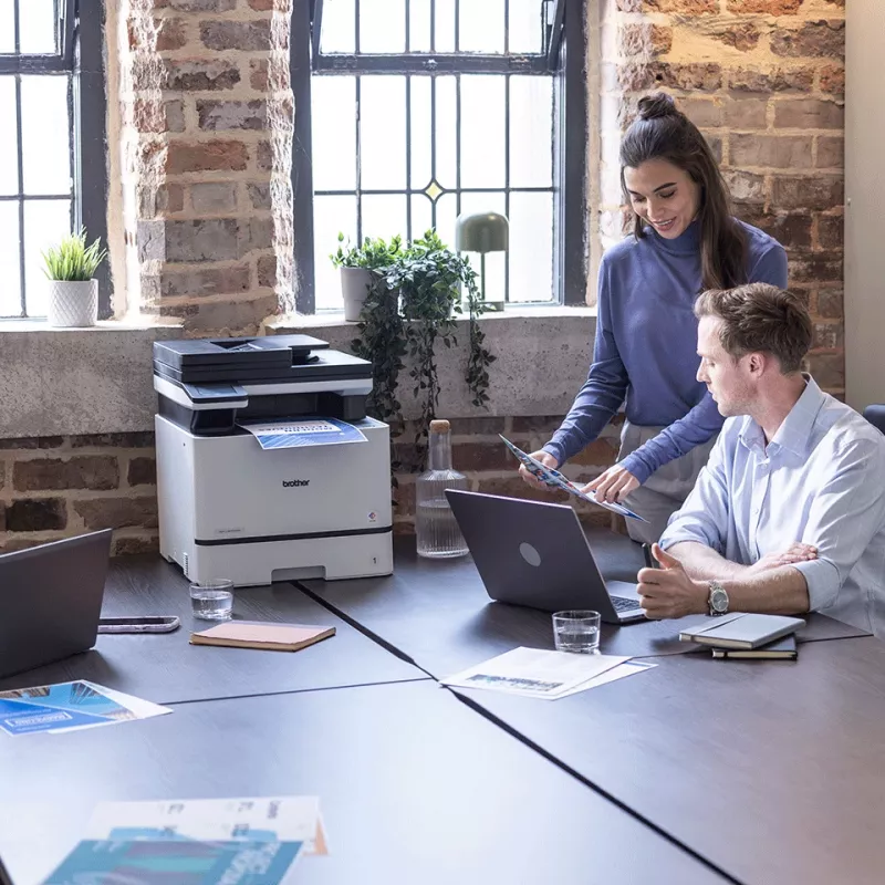 Multifunktions-Laserdrucker Brother DCP-L8630CDW — A4, Farbe, 2400×600 DPI, 31 ppm, WLAN, Duplex