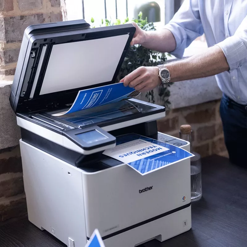 Multifunktions-Laserdrucker Brother DCP-L8630CDW — A4, Farbe, 2400×600 DPI, 31 ppm, WLAN, Duplex