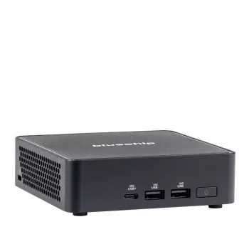 bluechip BUSINESSline L1551 *Grün* Intel Core 5 120U 16 GB DDR5-SDRAM 500 GB SSD Windows 11 Pro Mini-PC Schwarz
