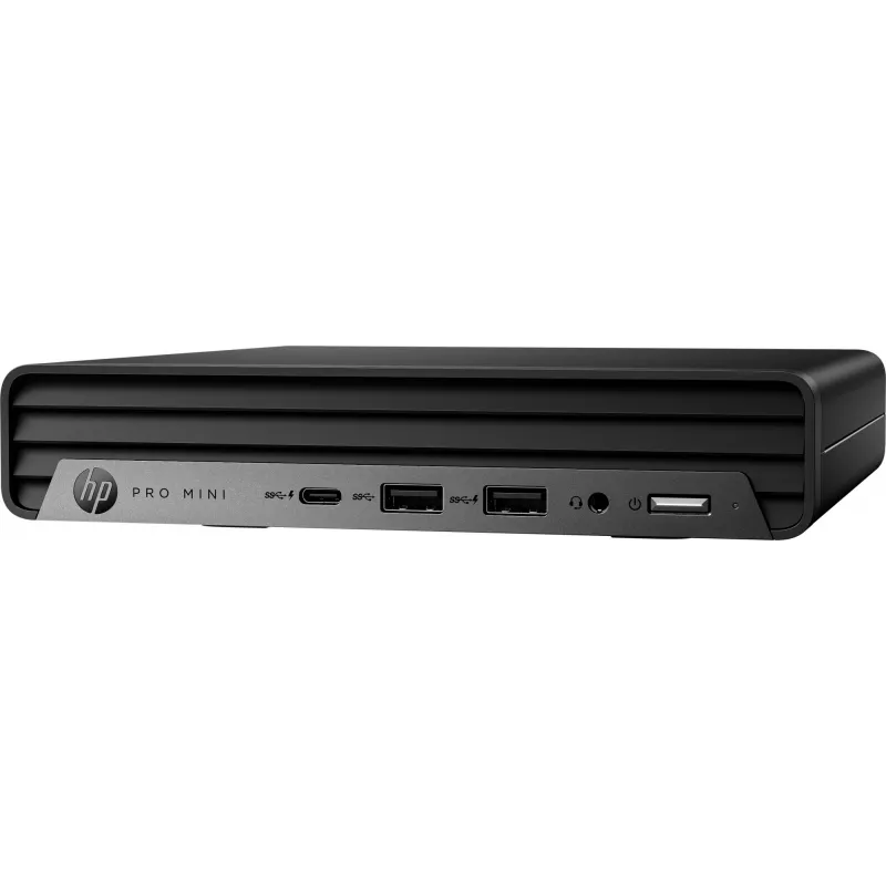 HP Pro Mini 400 G9 Intel® Core™ i3 i3-13100T 8 GB DDR4-SDRAM 256 GB SSD Windows 11 Pro Mini PC Schwarz