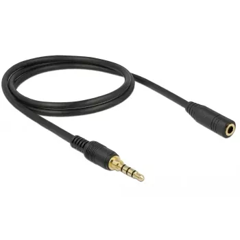 Audiokabel DeLOCK 85631 2m 3,5mm Schwarz