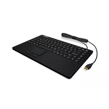 KeySonic KSK-5230 IN (DE) Tastatur Büro USB QWERTZ Deutsch Schwarz