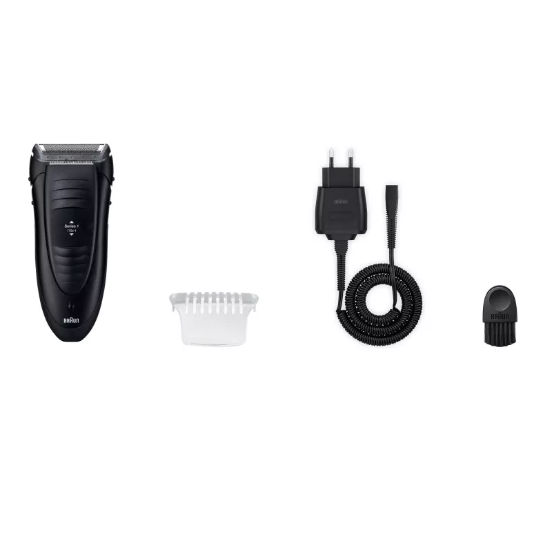 Braun Series 1 -170 Folienrasierer Trimmer Schwarz