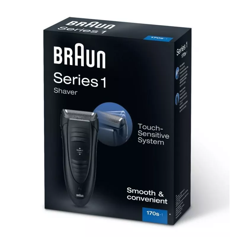 Braun Series 1 -170 Folienrasierer Trimmer Schwarz