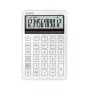 Desktop-Basisrechner CASIO MS-200DQ 12-stellig, Batterie/Solar, Steuer- und Gewinnfunktionen, weiß