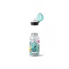 EMSA 518138 Kids Set Monster, 0,4 l Trinkflasche mit Brotdose, Türkis
