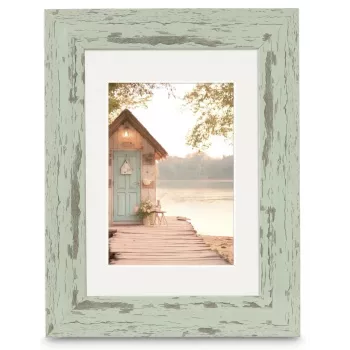 Hama Cottage einzelner Bilderrahmen Mintfarbe