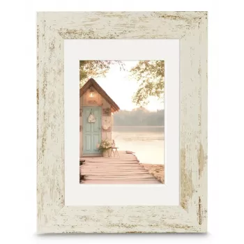 Hama Cottage Einzelbildrahmen, Old White, 13 x 18 cm (00193344)