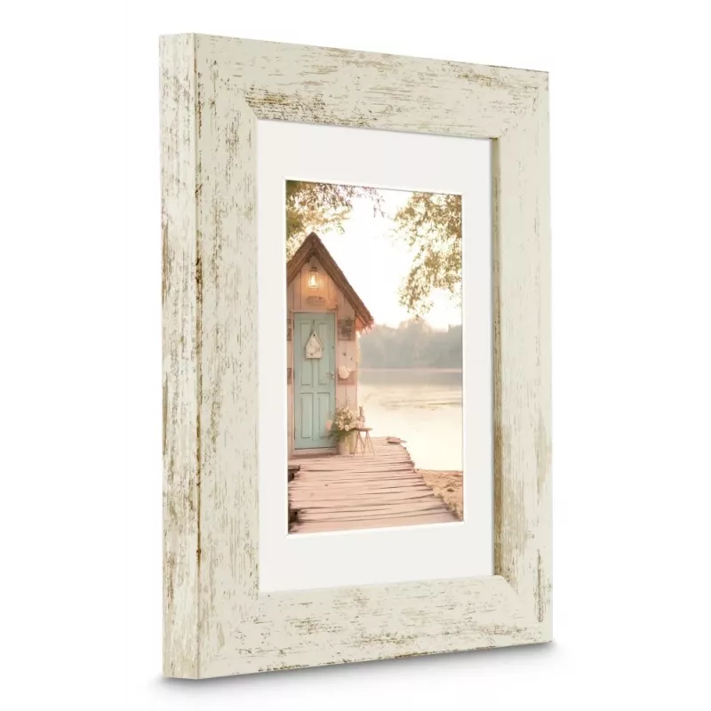 Hama Cottage Einzelbildrahmen, Old White, 13 x 18 cm (00193344)