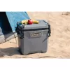 Kühlbox COLEMAN Convoy 28 QT, 29 L Kapazität, Polyurethan-Isolierung, grau