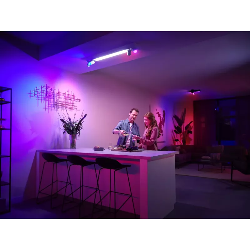 Philips Hue White and colour ambience Centris 4-Spot-Deckenleuchte