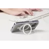 Cellularline Spin Mag - iPhone 16 Hülle mit drehbarem Ringhalter, kompatibel mit Magsafe-Ökosystem
