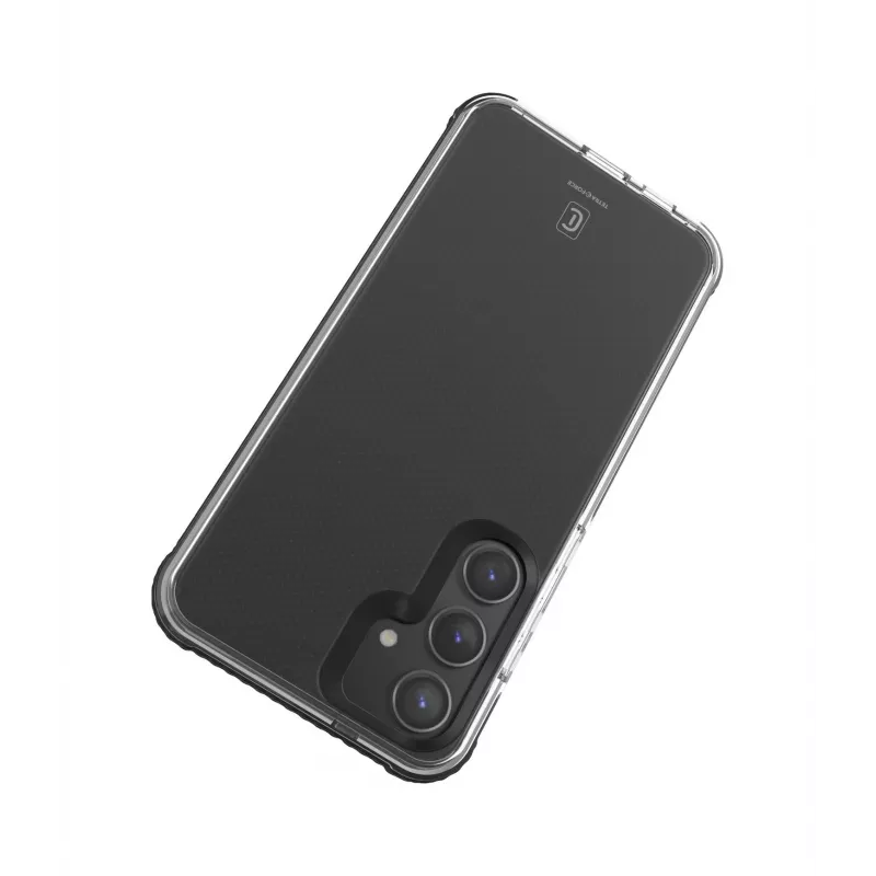 Cellularline Tetra Force Strong Guard - Galaxy S25 Ultra-schützende, stoßfeste flexible Hülle mit integrierter Microban® antibakterieller Technologie